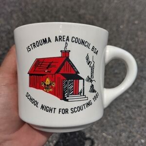 Istrouma Louisiana Boy Scouts BSA Scouting Tea Coffee Cup Mug Baton Rouge